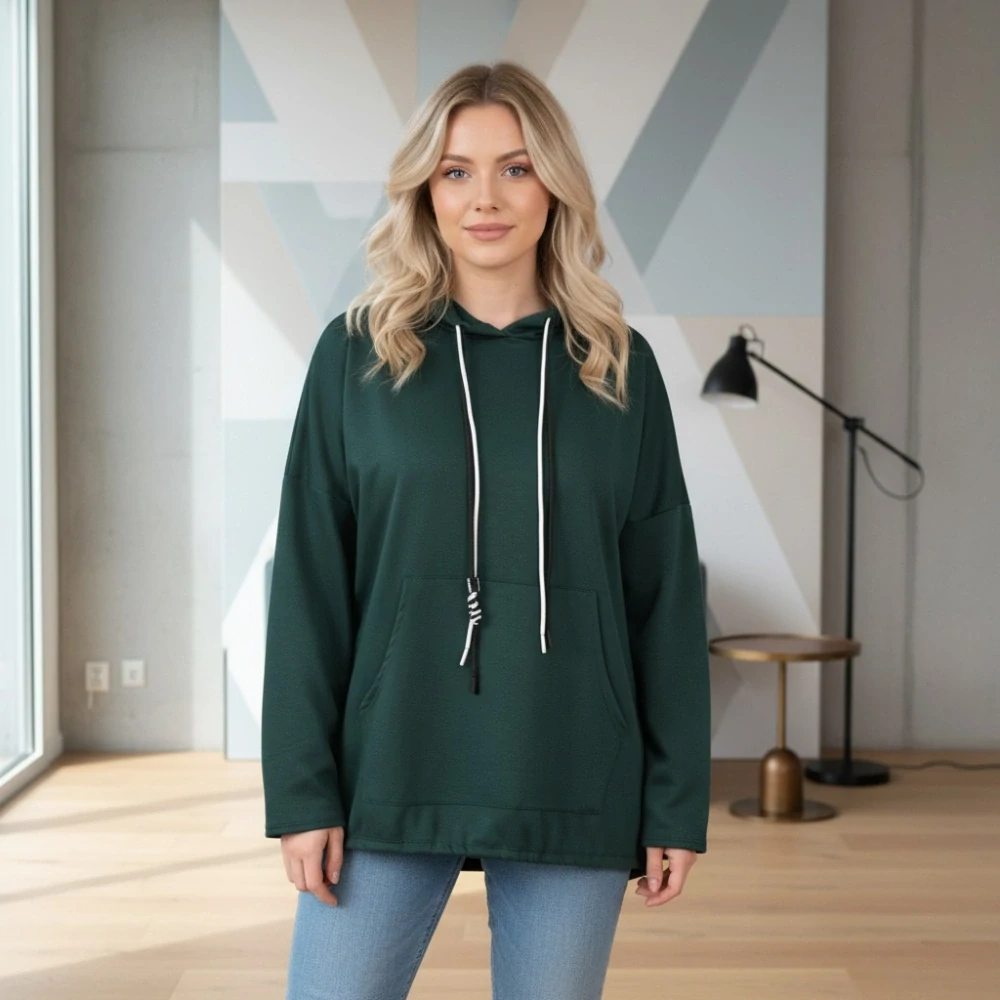 Dámská mikina Eli XL-XXXL - zelená
