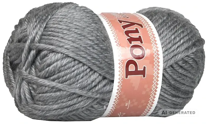 Pony NGM extra silná příze 908 tmavě šedá