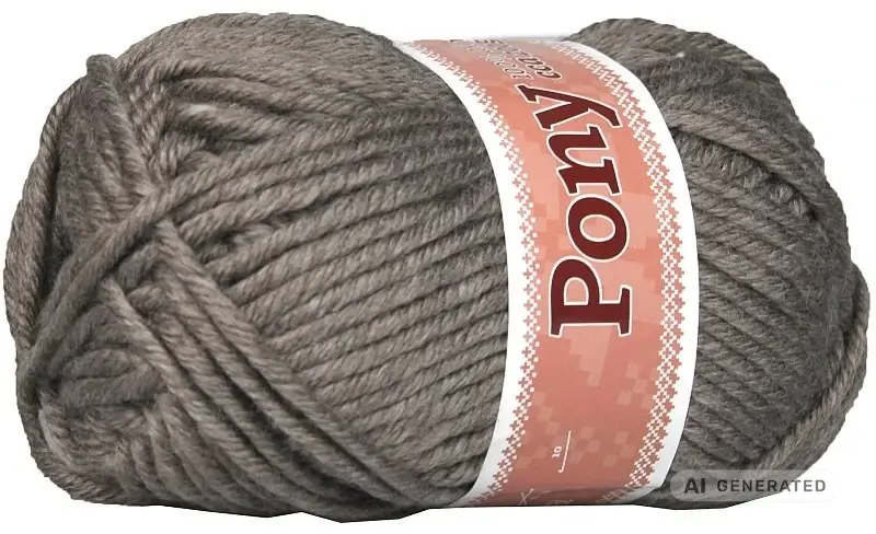 Pony NGM extra silná příze 914 tmavá šedohnědá