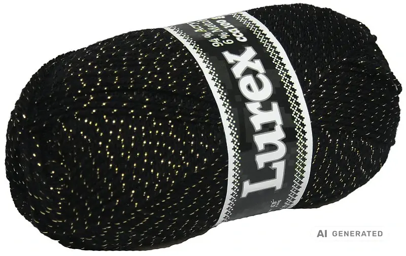 Příze Lurex NGM 901 A lurex zlatý černá