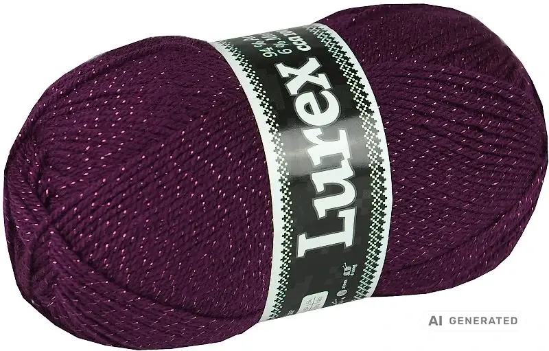 Příze Lurex NGM 961 L lurex vínová