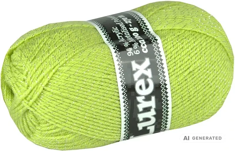 Příze Lurex NGM 964 zelenkavá