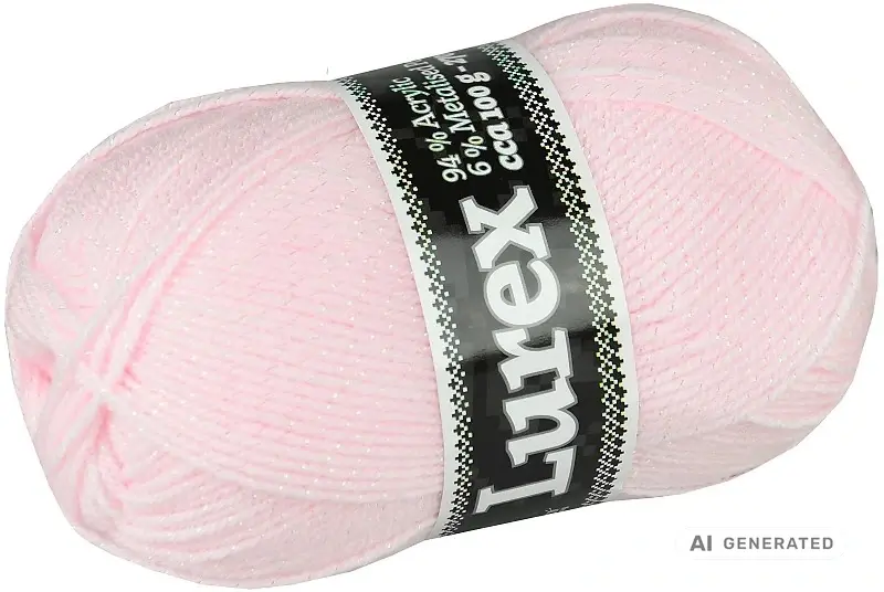 Příze Lurex NGM 991 L lurex růžová