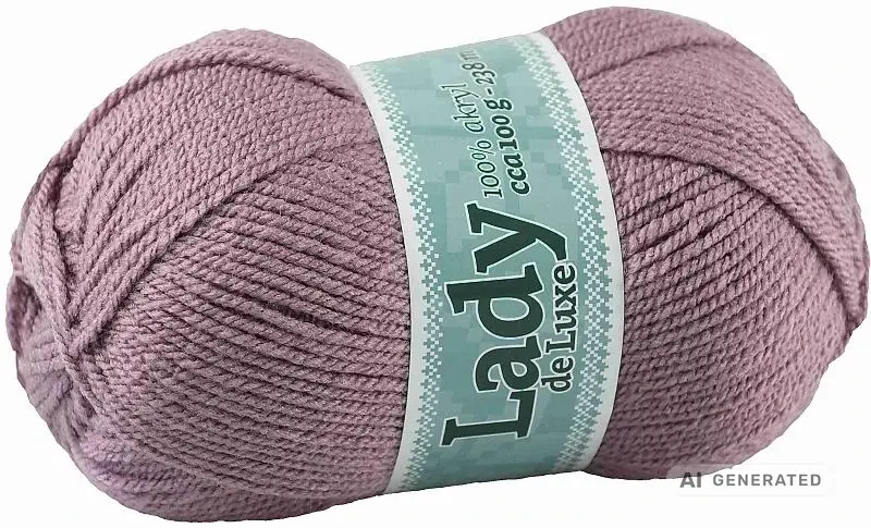 Příze Lady de luxe 1127 starorůžová