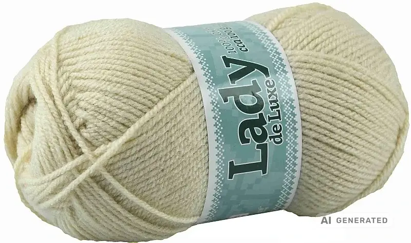 Příze Lady de luxe 1145 krémová