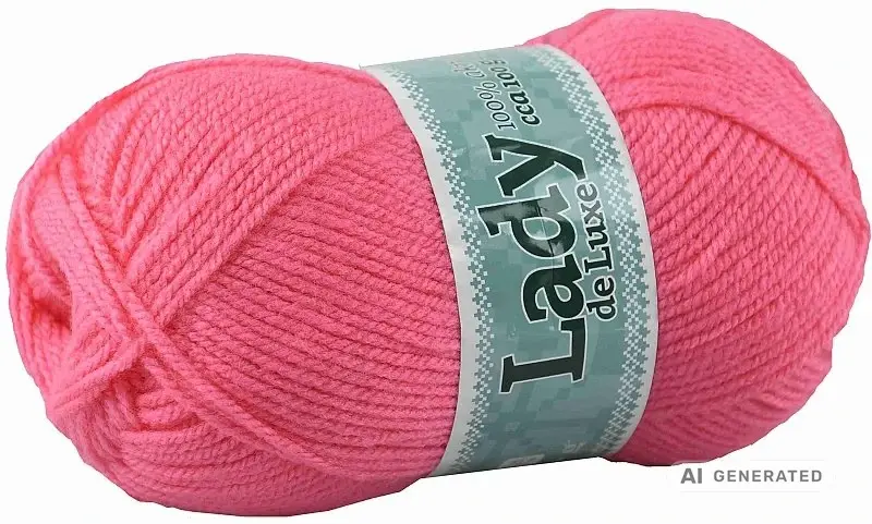 Příze Lady de luxe 1146 pravá růžová