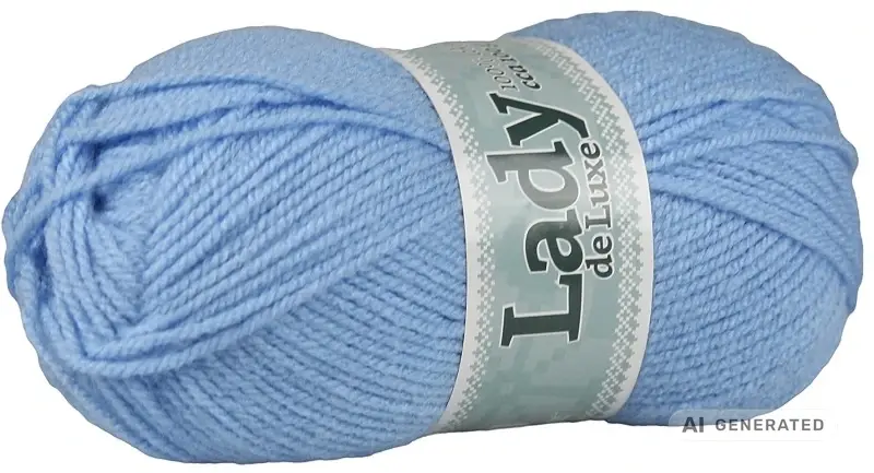Příze Lady de luxe 912 modrá