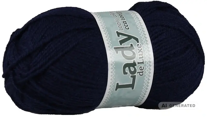 Příze Lady de luxe 919 tmavě modrá