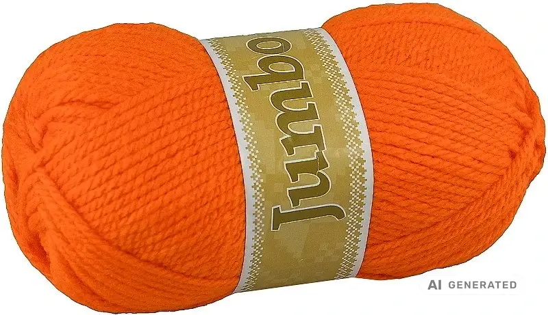 Příze Jumbo 1147 neon oranžová