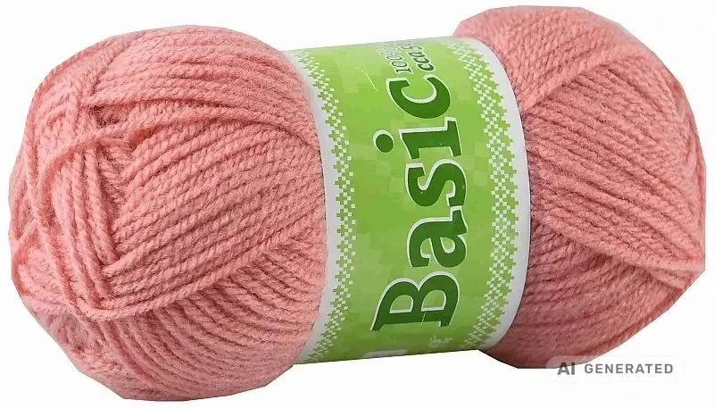 Příze Basic 1121 lososovo růžová
