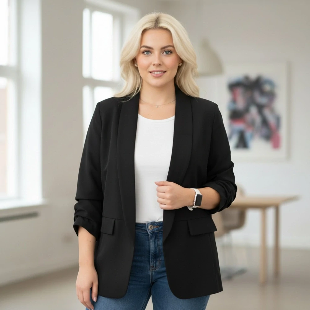 Dámské sako Elsa černé M3499