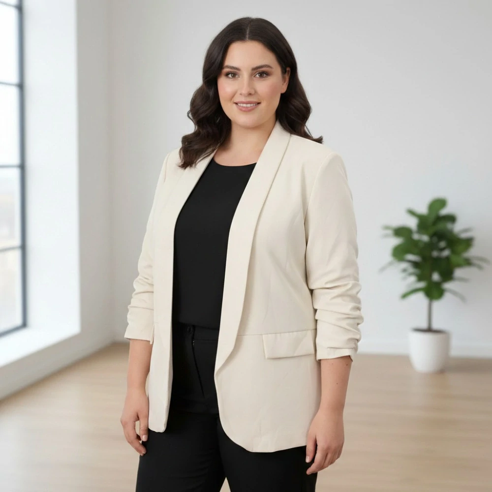 Dámské sako Elsa smetanová M3498