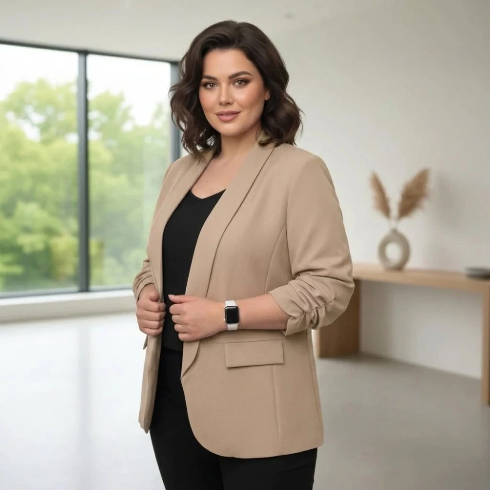 Dámské sako Elsa béžové M3490