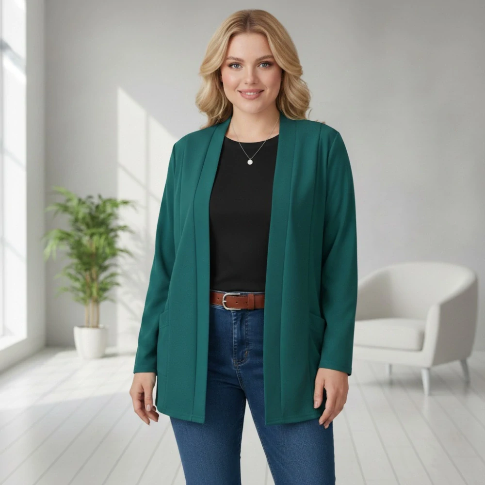 Dámský kardigan Sylwia zelený M3486