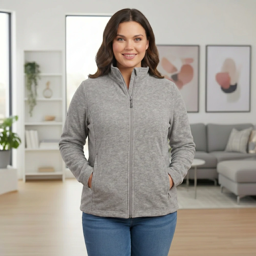 Dámská šedá mikina Benter XL-4XL L1991