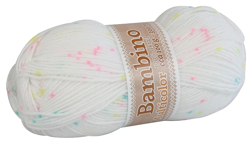 Bambino multicolor NGM 975 - bílá-modro,růž,žl. tečky 9938