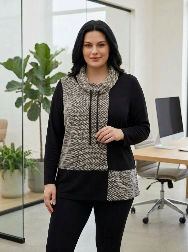 Dámská tunika Antom pro plnoštíhlé L1547