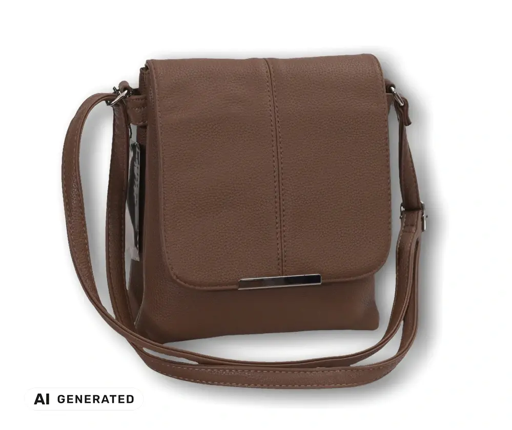 Dámská hnědá malá kabelka Tessra crossbody i na rameno T1482