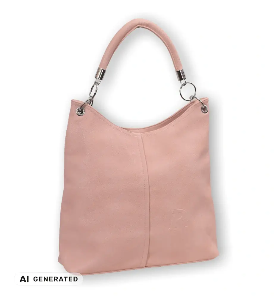 Dámská růžová shopper kabelka Tessra do ruky i na rameno S3521