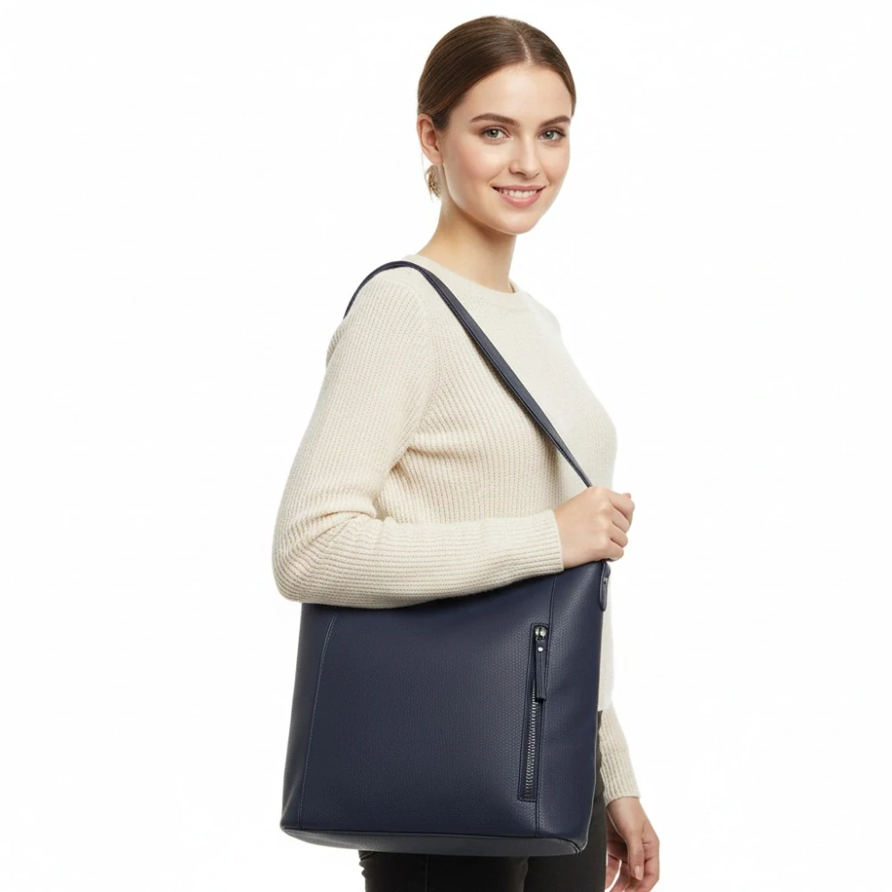 Modrá dámská crossbody kabelka Bella Belly L4948