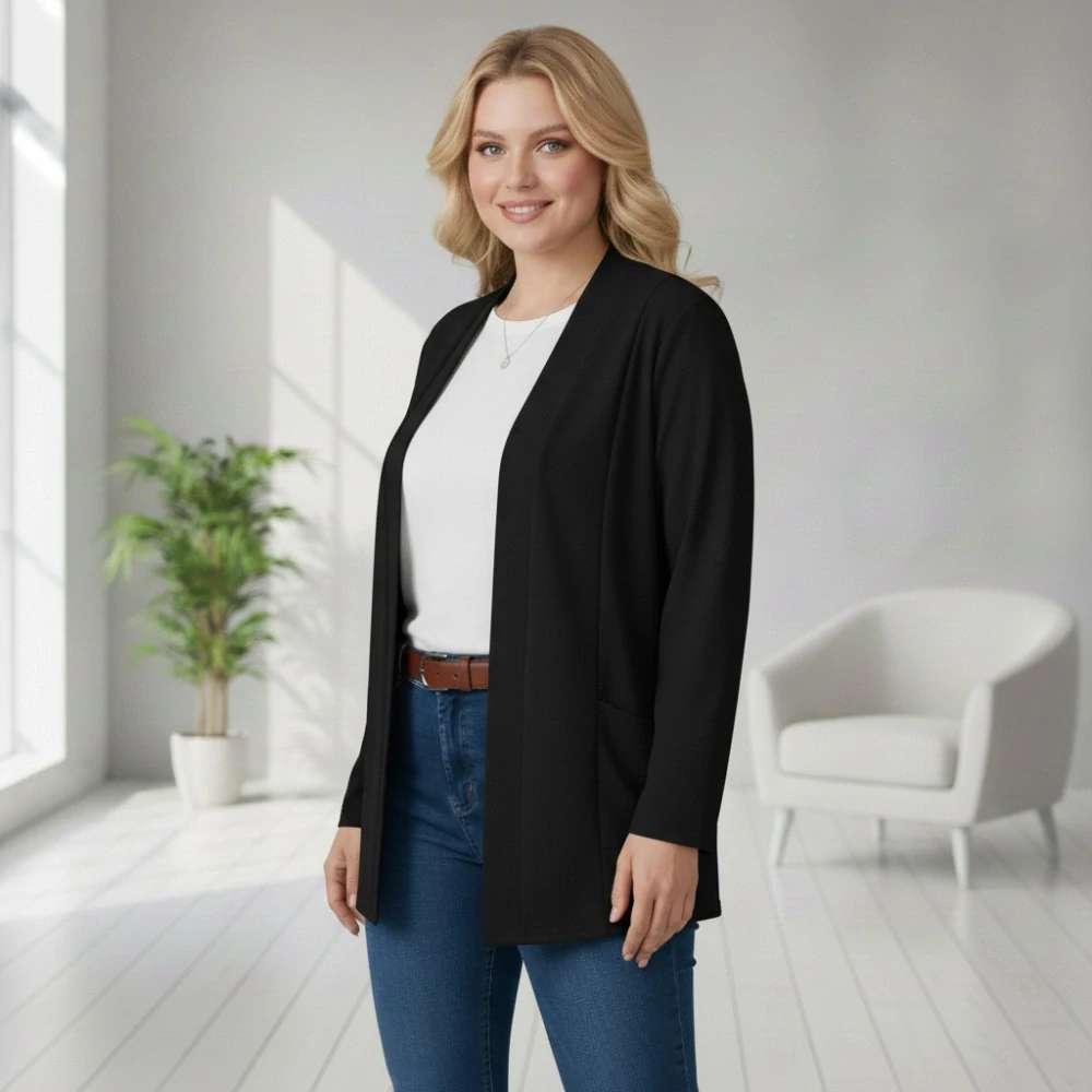Dámský kardigan Sylwia černý M3484