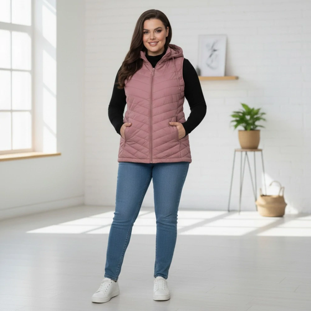 Dámská jarní vesta Ellen Rose lila 956