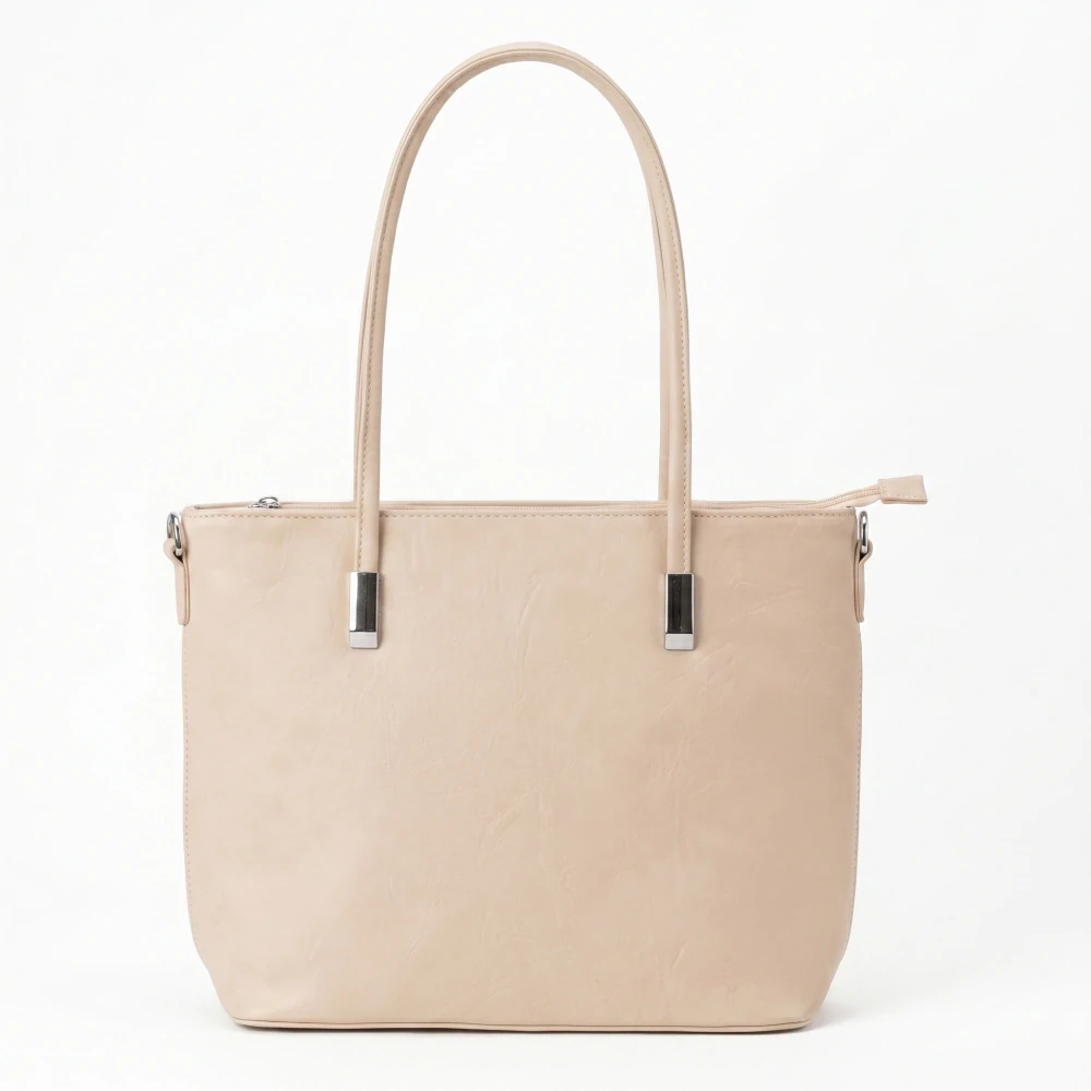 Béžová kabelka Herisson ve dvou velikostech. L4890