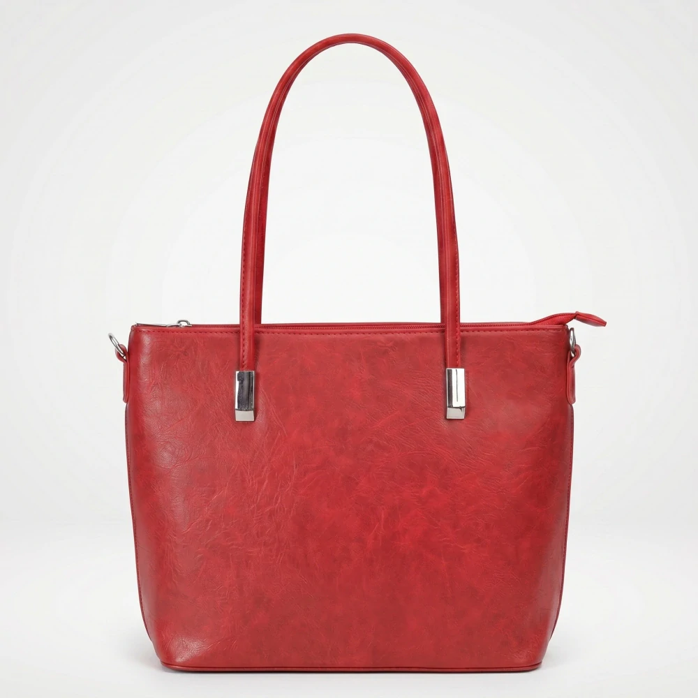 Červená kabelka Herisson ve dvou velikostech. L4888