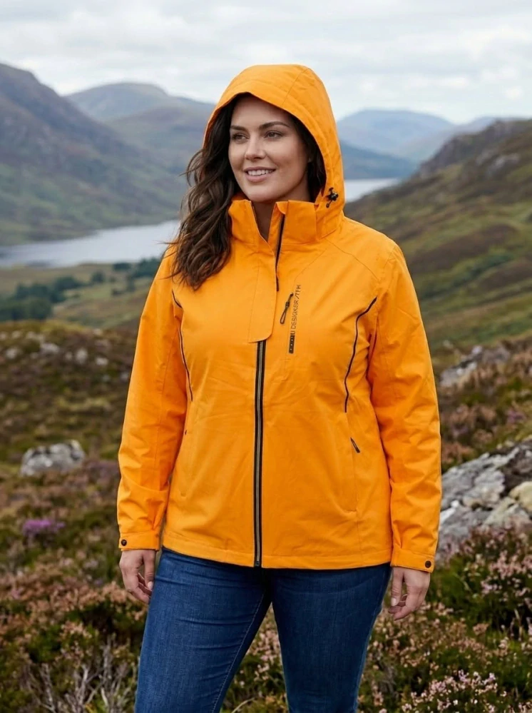 Dámská žluté outdoorová bunda Temster XL–4XL 942