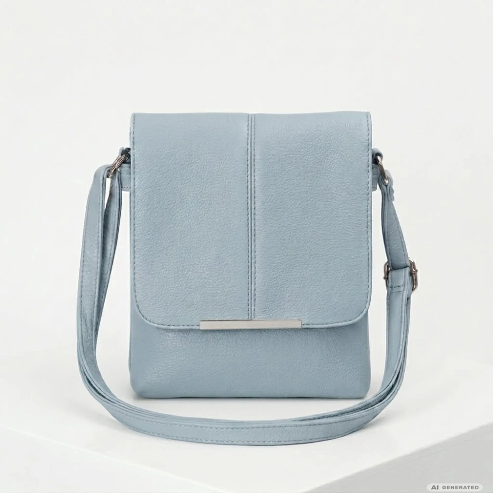 Modrá crossbody kabelka Tessra L4882