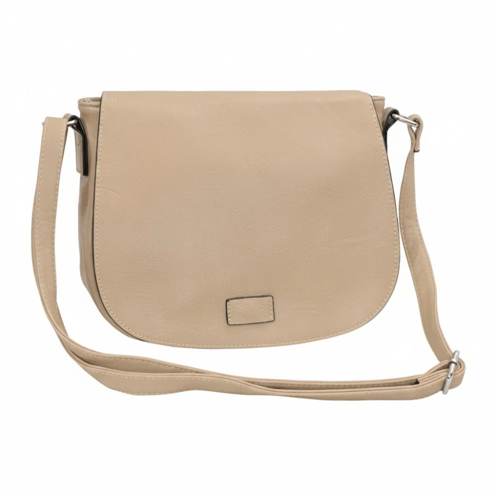Dámská béžová lovecká kabelka Pelletteria Beta crossbody i na rameno N1440