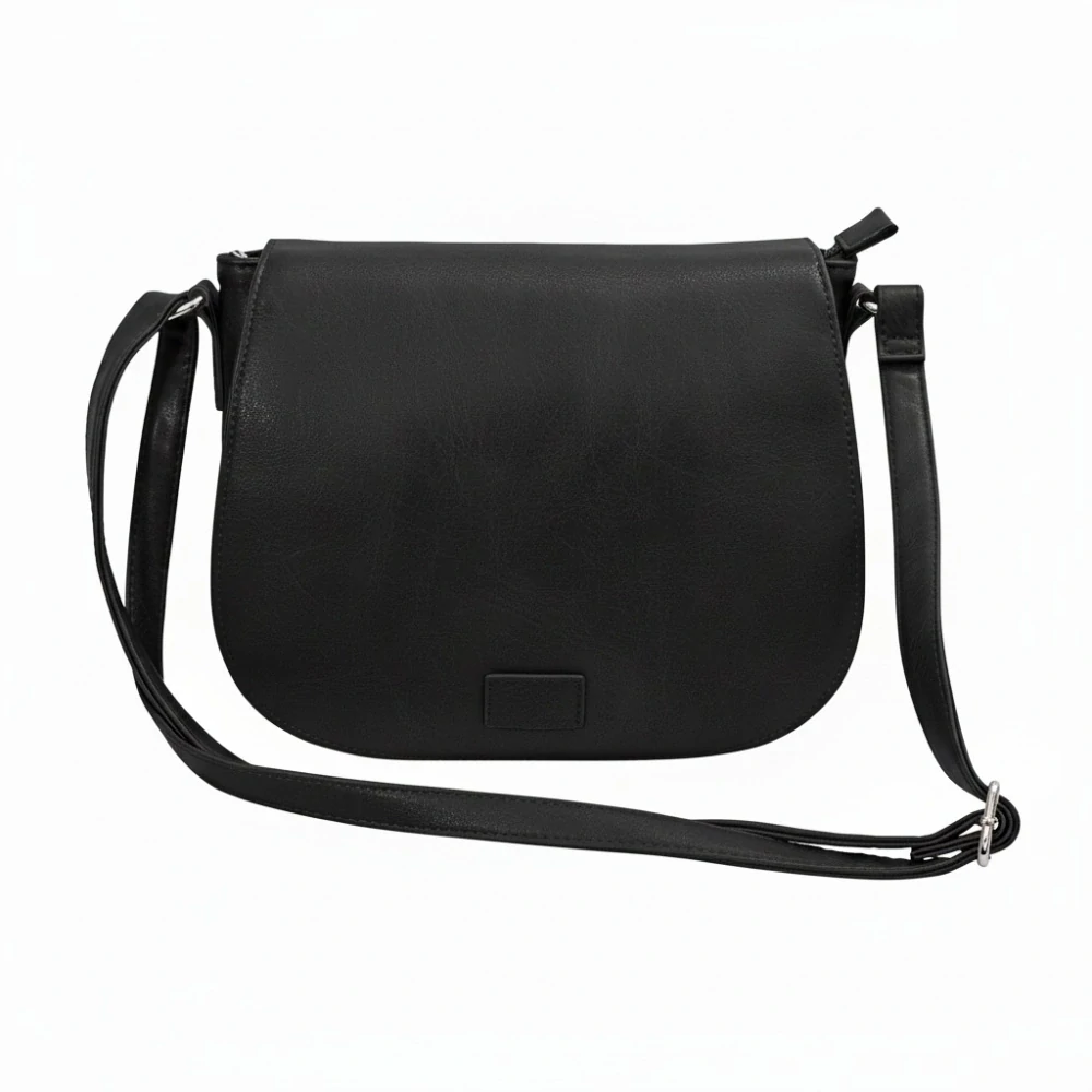 Dámská černá lovecká kabelka Pelletteria Beta crossbody i na rameno N1441