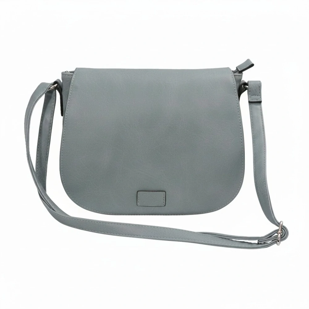 Dámská modrošedá lovecká kabelka Pelletteria Beta crossbody i na rameno N1446