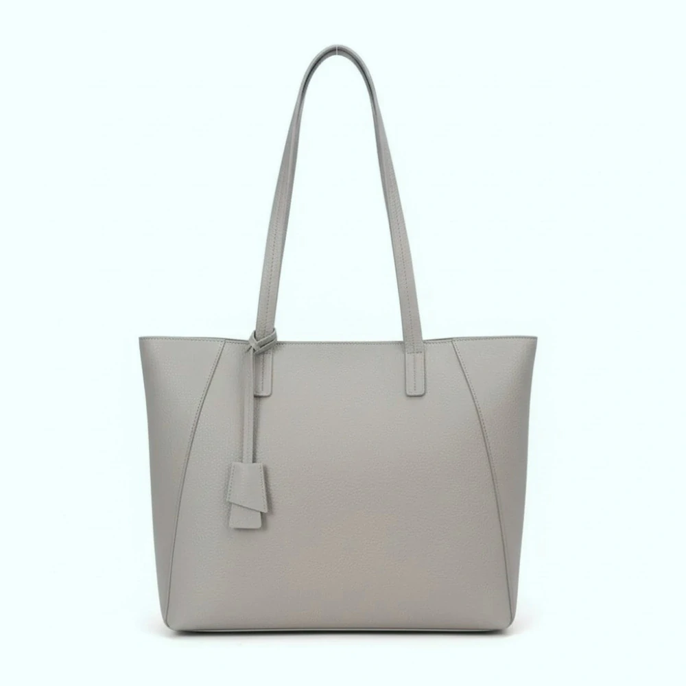Dámská velká béžová shopper kabelka Amalia L4958