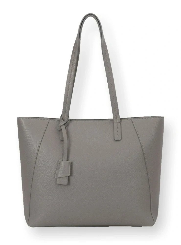 Dámská velká šedá shopper kabelka Amalia L4953