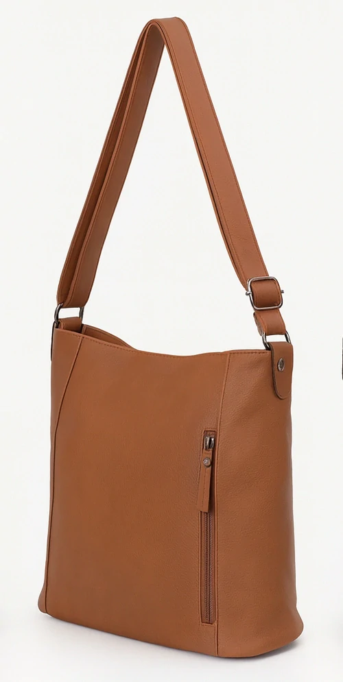 Hnědá dámská crossbody kabelka Bella Belly L4950