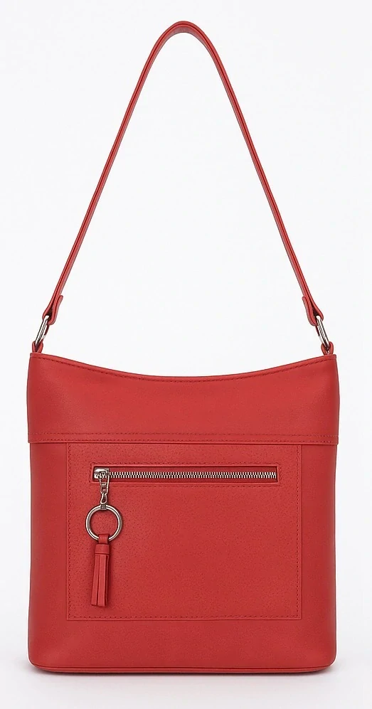 Červená dámská crossbody kabelka Bella Belly O4945