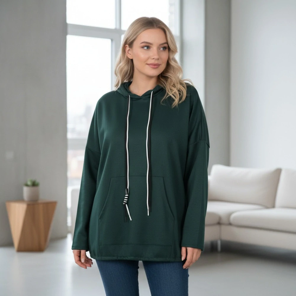 Dámská mikina Eli XL-XXXL - zelená