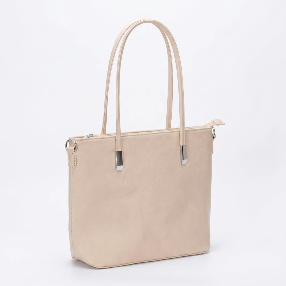 Béžová kabelka Herisson ve dvou velikostech. L4890