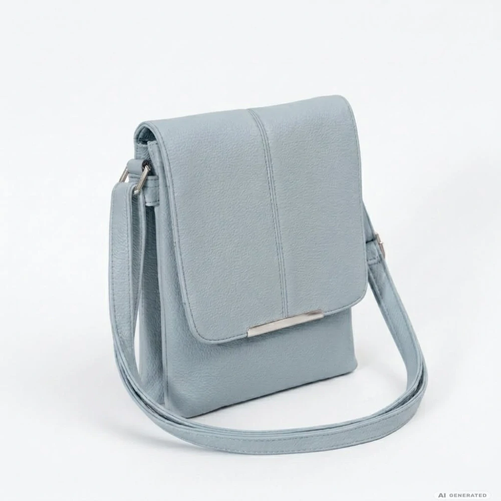 Modrá crossbody kabelka Tessra L4882