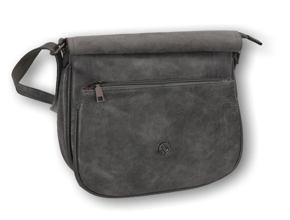 Dámská šedá lovecká kabelka INT crossbody i na rameno N1484