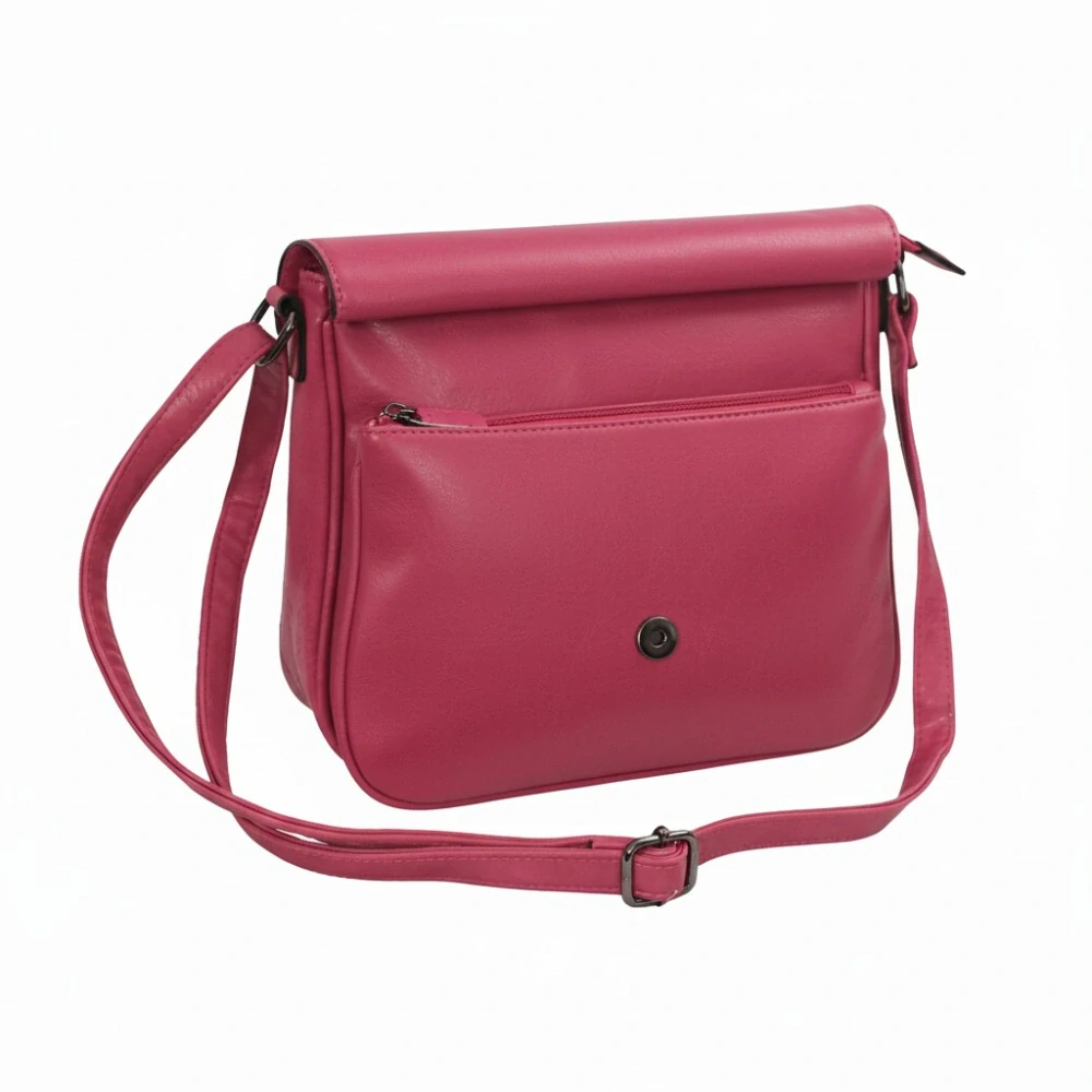 Dámská růžová lovecká kabelka Pelletteria Beta crossbody i na rameno N1486