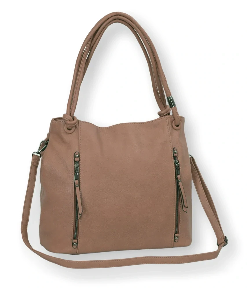 Dámská hnědá shopper kabelka Bella Belly M4957