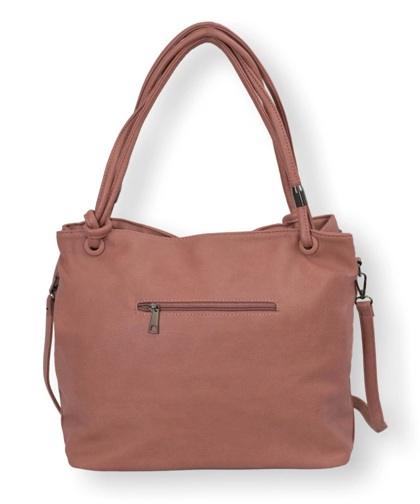 Dámská růžová shopper kabelka Bella Belly M4955