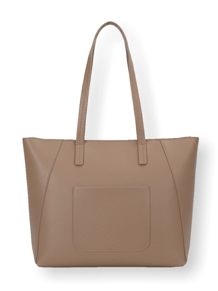 Dámská velká světle hnědá shopper kabelka Amalia L4956