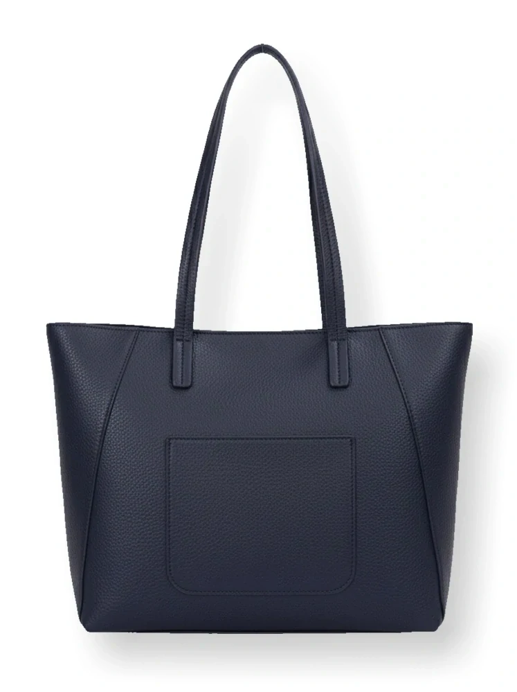 Dámská velká modrá shopper kabelka Amalia L4952