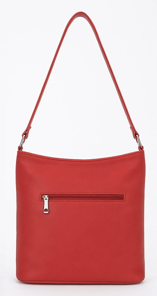 Červená dámská crossbody kabelka Bella Belly O4945