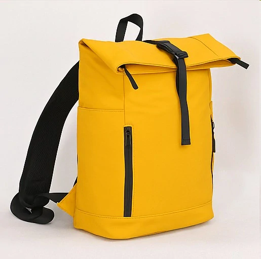Nepromokavý žlutý batoh Jessica Bags M3979