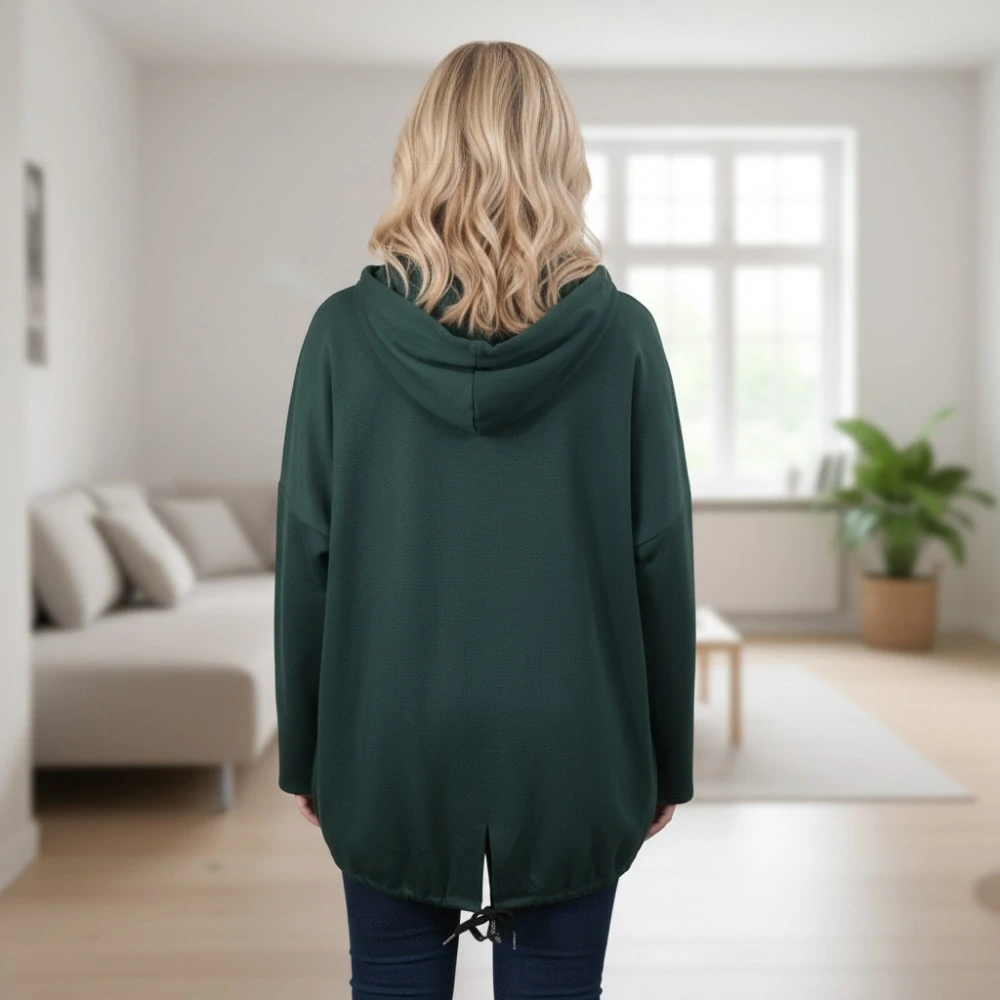 Dámská mikina Eli XL-XXXL - zelená