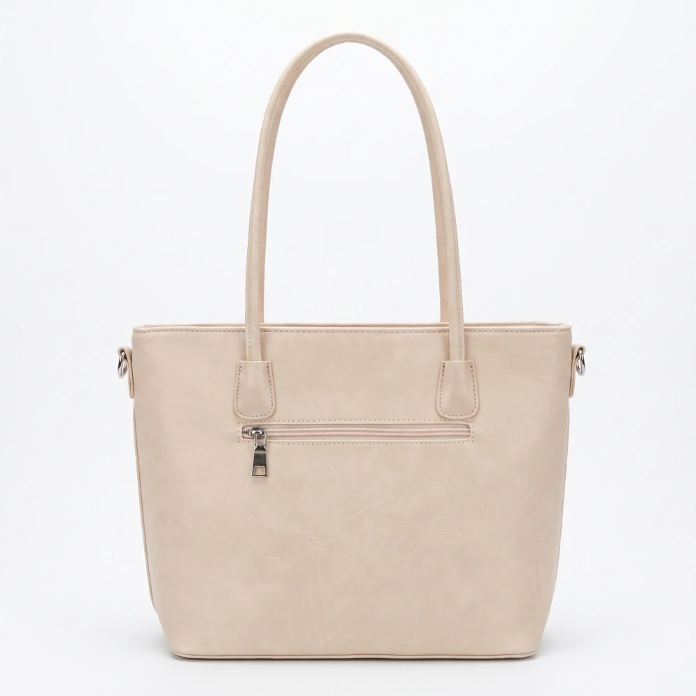 Béžová kabelka Herisson ve dvou velikostech. L4890